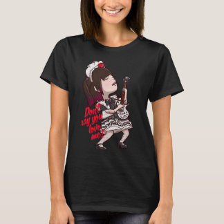 Camiseta Música Vintage Retro Miku Kobato Letras Band-Maid 