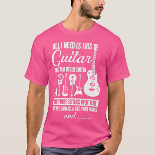 Camiseta Música Vintage Tudo O Que Preciso É De Um Instrume