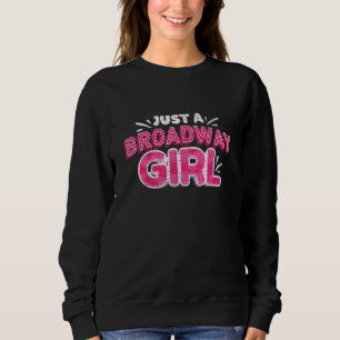 Camiseta Musical Apenas Uma Garota da Broadway Atriz Teatra