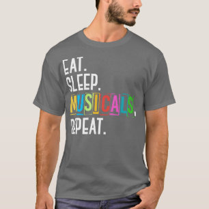 Camiseta Musical de Atriz de Ator de Presente de Artista