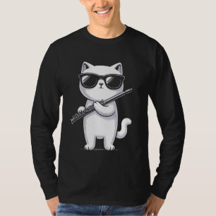 Camiseta Musical do Flute Player Flutista Musical Woodwind 
