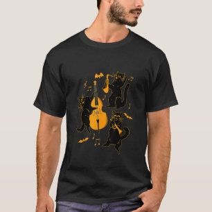 Camiseta Musical Halloween Cat Spooky Match 1 High Og Elect