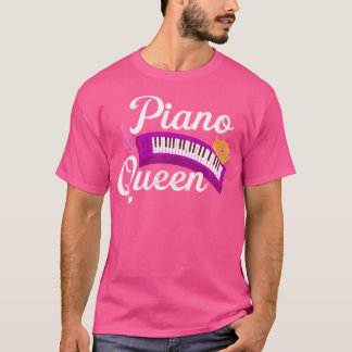 Camiseta Musical Instrument Pianist Girls Women Musician Pi