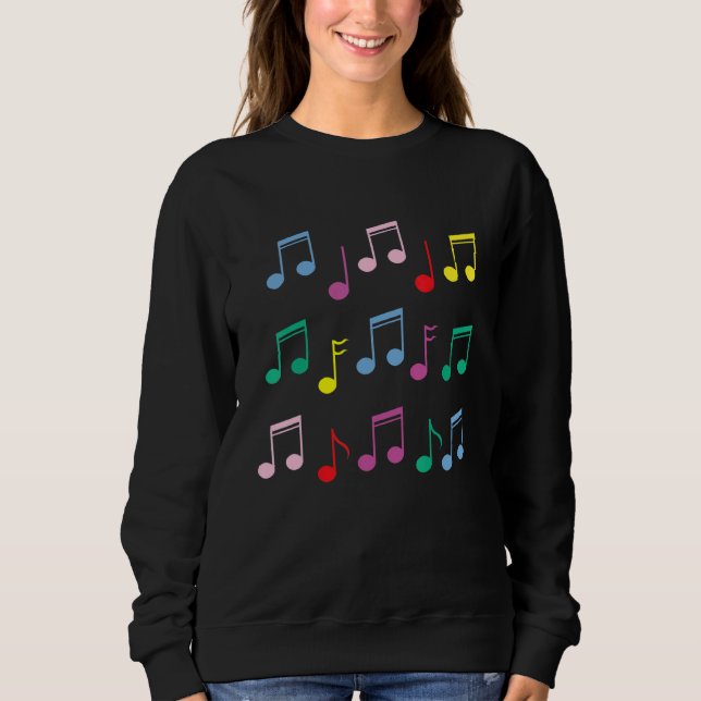 Camiseta Musical Note Melody Tone Composer Musician Music (Frente)