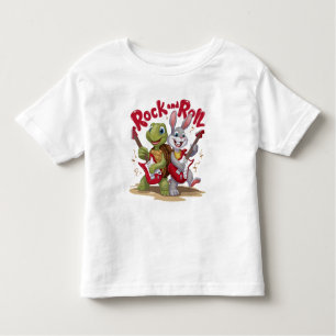 Camiseta Musical Réptil and Hare Rock Out Roll