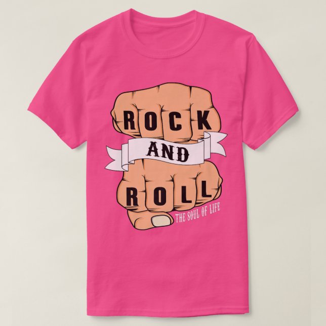 Camiseta Musical Rock'n Roll Guitar Hardrock 221 (Frente do Design)