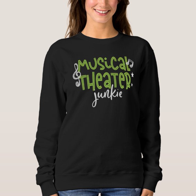 Camiseta Musical Theater Junkie Performing Arts (Frente)