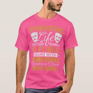Camiseta Musical Theater Shirt Theater Lover Drama Club Ope