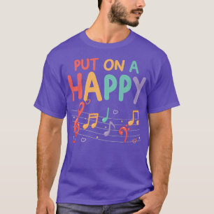 Camiseta MusicalMusic Notes LoverColocar Uma Música De Rost
