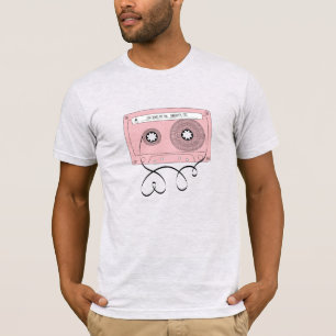 Camiseta Músicas de amor para fita cassete do Namorados You