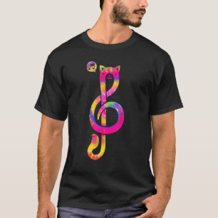 Camiseta Musicat Musicat - Símbolo Cat Music Note Cat 1