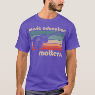 Camiseta Musiceacher Musical Education Importa garoto