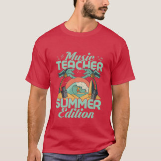 Camiseta Musiceacher Summer Edition Musiceacher School retr