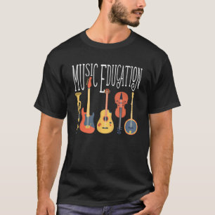 Camiseta Músico Citado Professor de Música Educação Musical