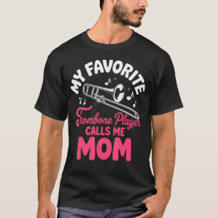 Camiseta Músico de Jazz da Banda Marcial Liga para a Mamãe