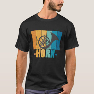Camiseta Músico do Corno Vintage Inst de Ventos Musicais