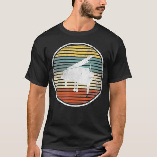 Camiseta Músico do teclado do pianista de presentes do pian