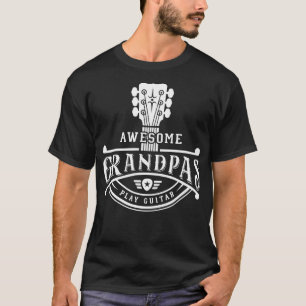 Camiseta Músico GItarrista Avô Incrível Toca Violão Né