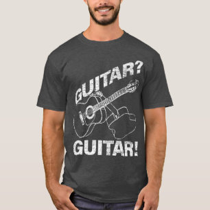 Camiseta Músico guitarrista guitarrista acústico Gu
