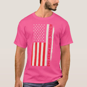 Camiseta Músico Guitarrista Patriótico Dissociador Acústico
