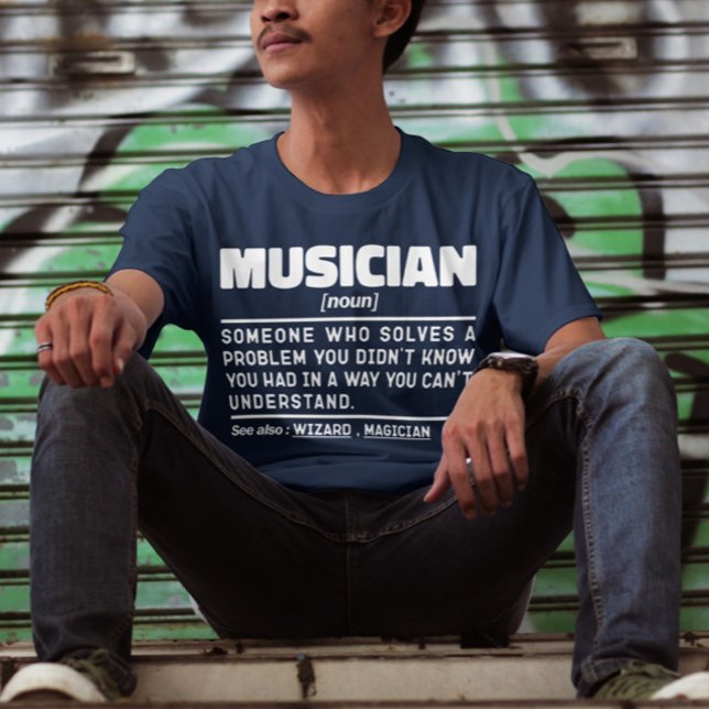 Camiseta Músico Novo Instrumento Musical Memes Engraçado (Criador carregado)