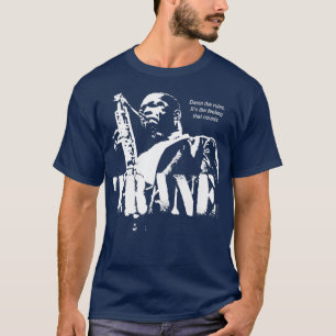 Camiseta Músico saxofonista Coltrane Jazz Wisdom (1ª cor)