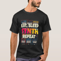 Músico Sintetizador Synth DAW Comer Dormir Synth R