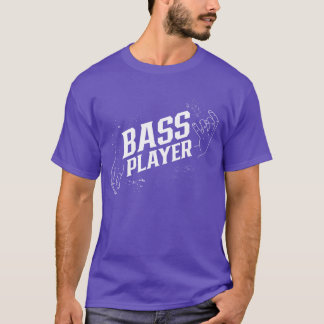 Camiseta Músico Tocador de Baixo Música Guitarra Amigos da