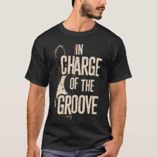 Camiseta Músico Tocador de Baixo Para Baixista de Guitarra 