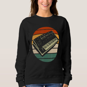Camiseta Músico Tocador de Sintetizador Música Sintetizad