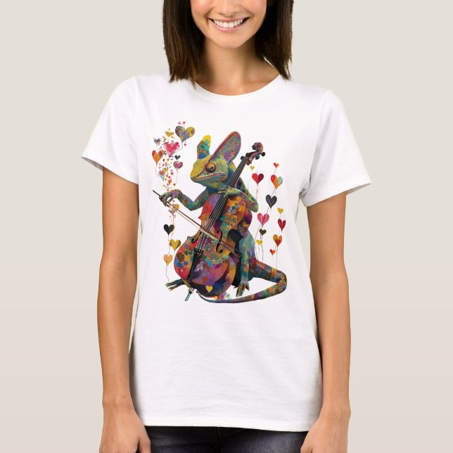 Camiseta Músicos Animais Orgulho -  (Frente)