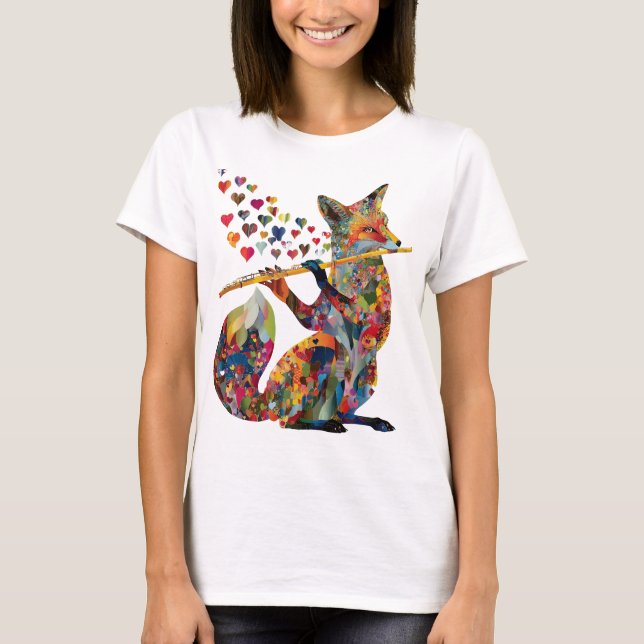 Camiseta Músicos Animais Orgulho -  (Frente)