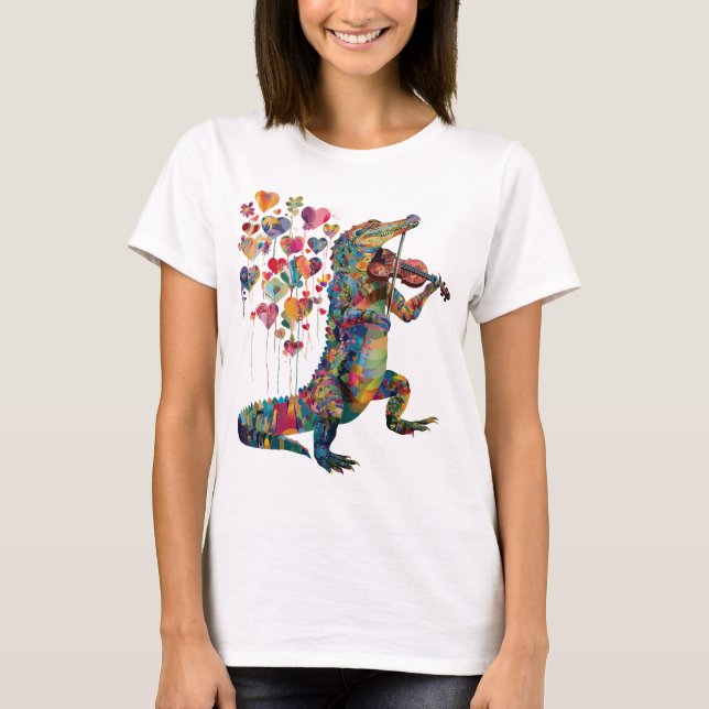 Camiseta Músicos Animais Orgulho -  (Frente)