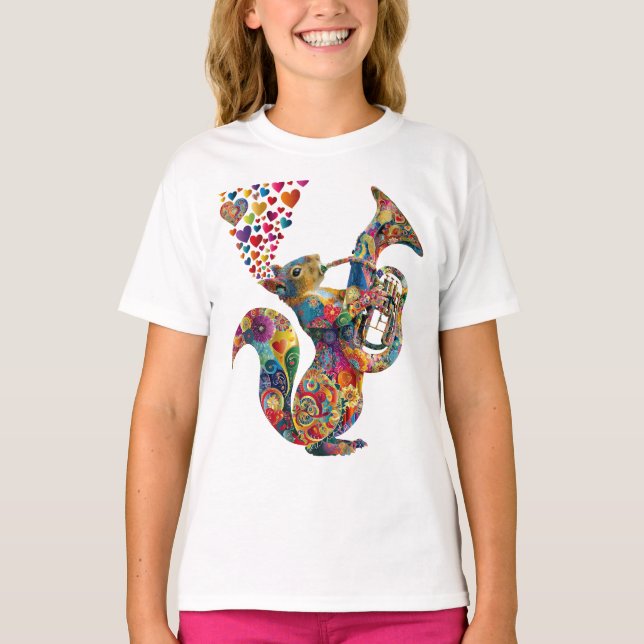 Camiseta Músicos Animais Orgulho -  (Frente)