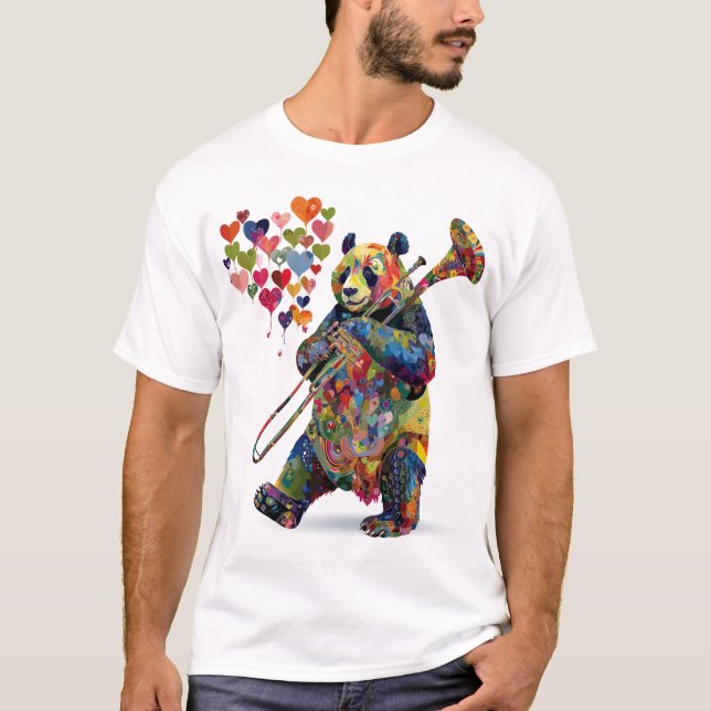 Camiseta Músicos Animais Orgulho -  (Frente)