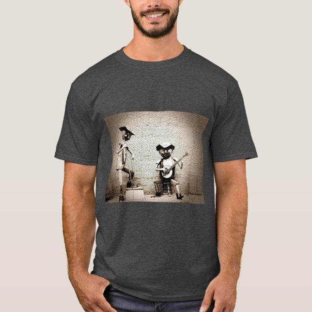 Camiseta músicos de bluegrass de Waynesville (Frente)