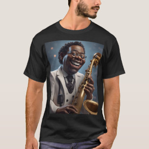 Camiseta músicos de jazz