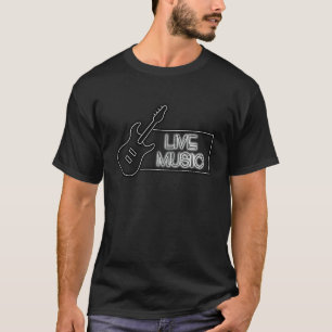 Camiseta Músicos Legais Guitarra Música Ao Vivo Guitarrista