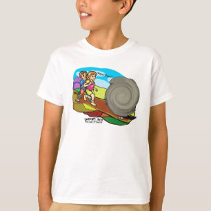 Camiseta MusicToon: A papá era uma pedra de Rollin: T-shir