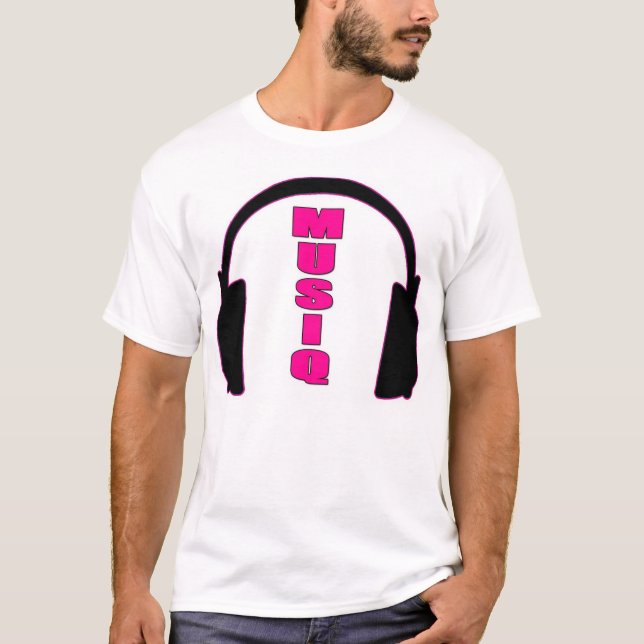 Camiseta Musiq w/Headphones (Frente)