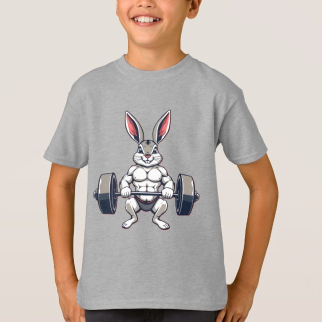 Camiseta Muskelhase Gym Pumpernickel (Frente)