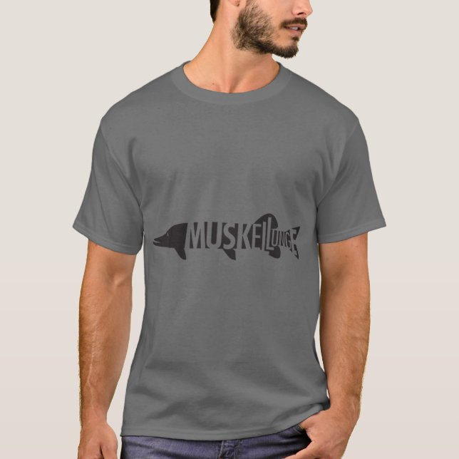 Camiseta Muskellunge (Frente)