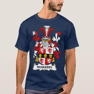 Camiseta Muskerry Casaco da Guarda Familiar de Armas