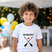 Muskoka Canadá Remo Cruzado Remos Folha de Bordo