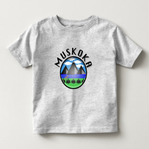 Camiseta Muskoka Design (Versão 2) - Toddler Fine Jersey T