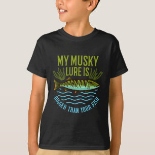 Camiseta Musky Fisheries Gift Muskie Lure Muskellunge
