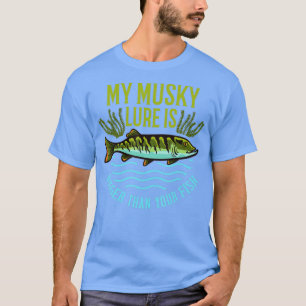 Camiseta Musky Fisheries Gift Muskie Lure Muskellunge