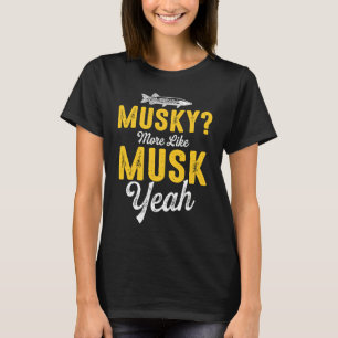 Camiseta Musky Fisheries Mais como musk Sim 1