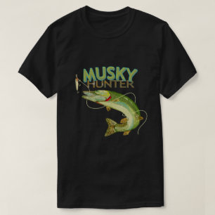 Camiseta Musky Hunter Pescador Trendy Design