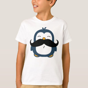 Camiseta Mustache Penguin